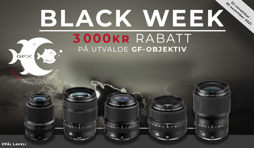 Fujifilm GF Black Week erbjudande